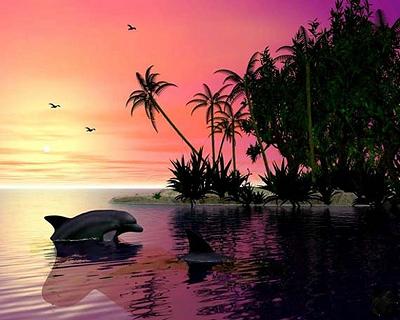 coucher de soleil